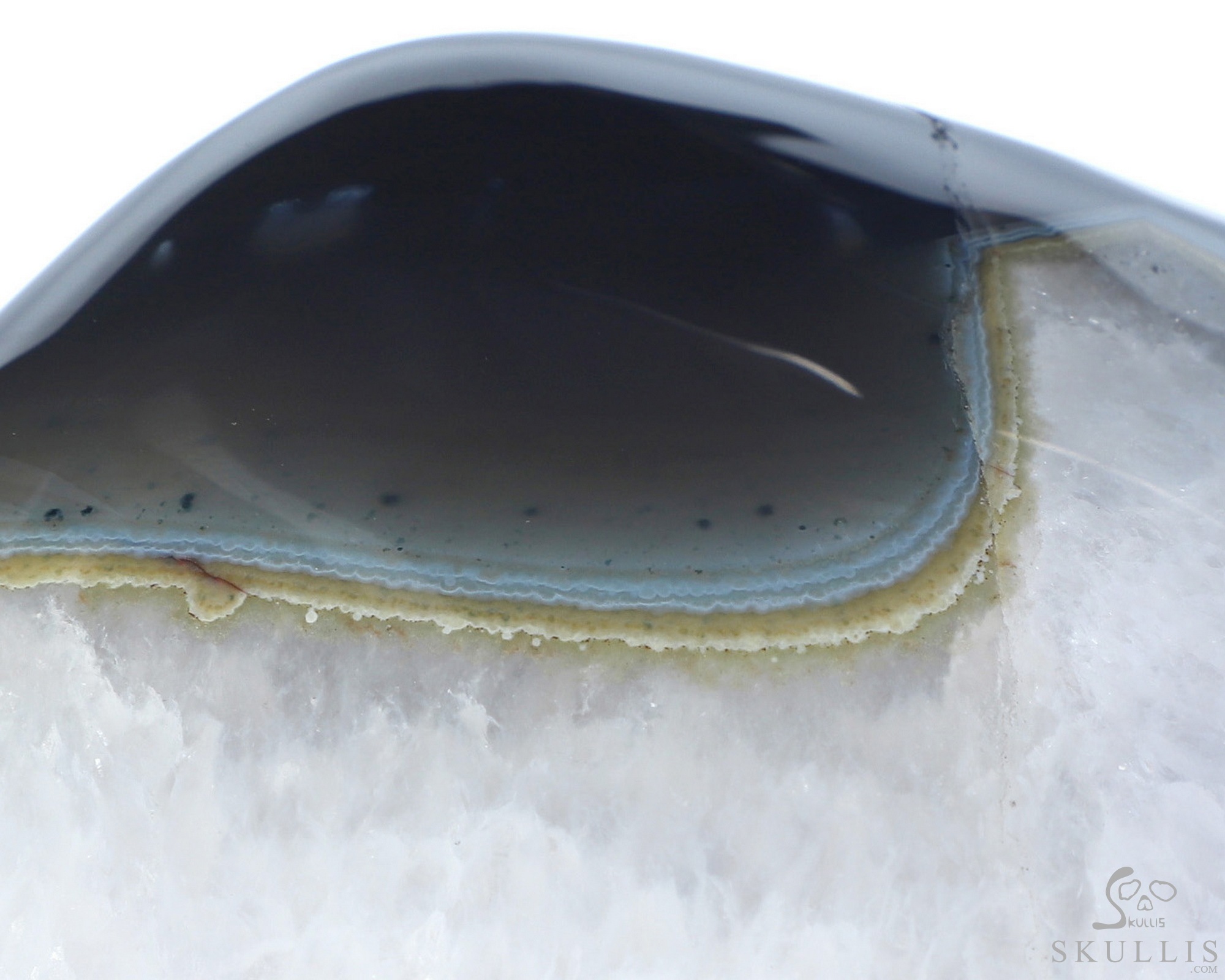 The Infinite Horizon - Lifesized 8.1" Agate Amethyst Geode Hand Carved Crystal Skull, Super Realistic, Crystal Healing The Infinite Horizon - Lifesized 8.1" Agate Amethyst Geode Hand Carved Crystal Skull, Super Realistic, Crystal Healing