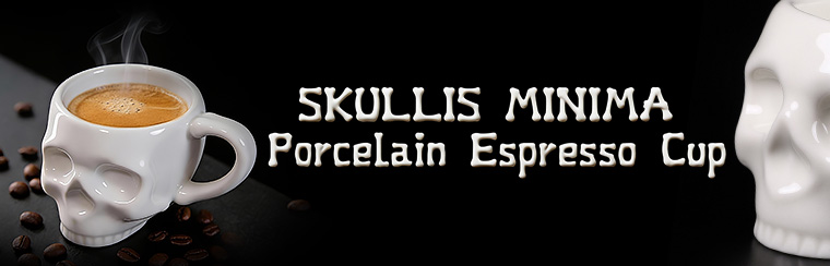 Skullis Minima Porcelain Espresso Cup