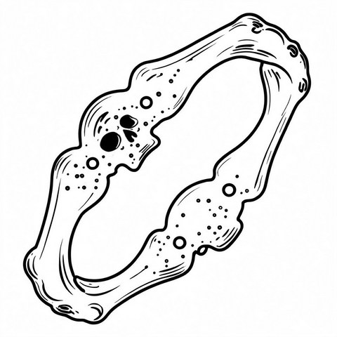 Skull Bangle Style B2