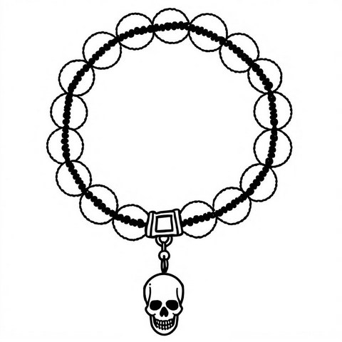 Skull Bracelet Style B5