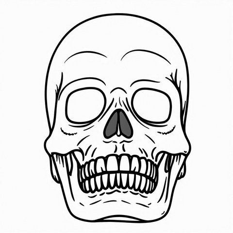 Skull Ring Style R44