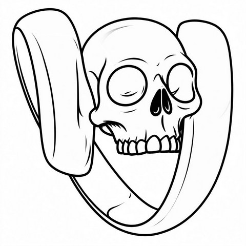 Skull Ring Style R19