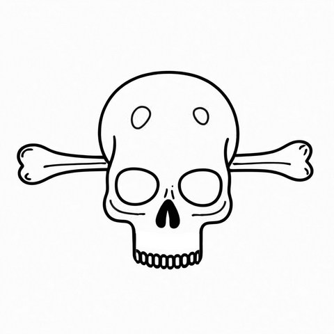 Skull Brooch Style BR1