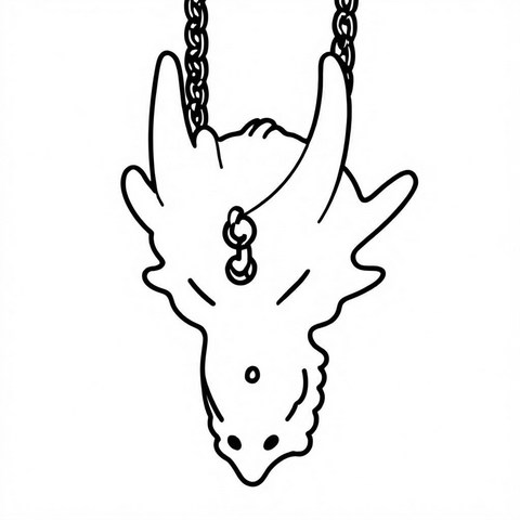 Skull Pendant Style P24