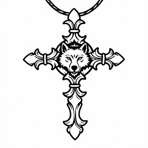 Skull Pendant Style P1