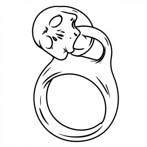 Skull Ring Style R21