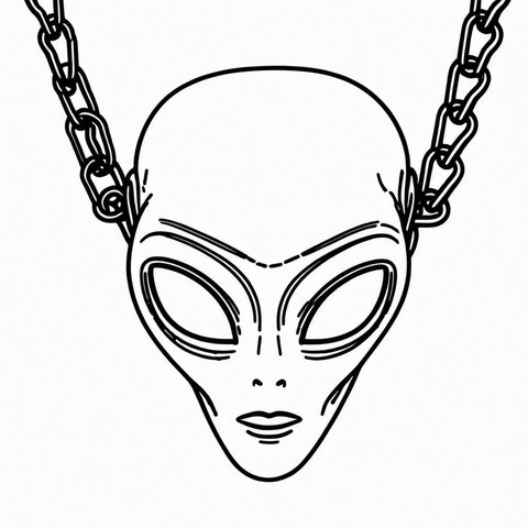 Skull Pendant Style P4