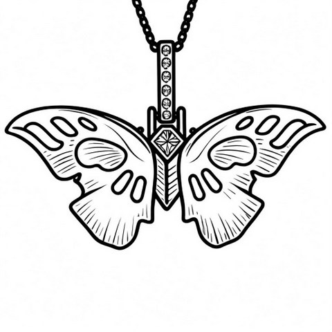 Skull Pendant Style P59