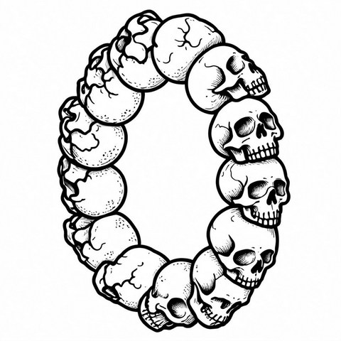 Skull Bracelet Style B11