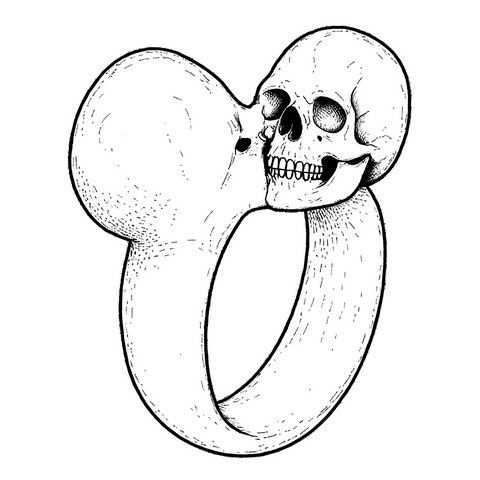 Skull Ring Style R26