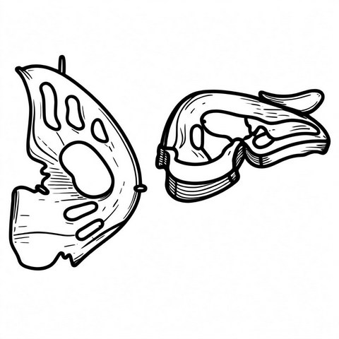 Skull Earrings Style E30