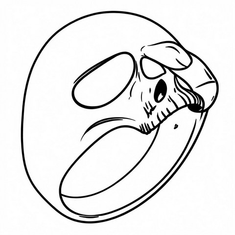 Skull Ring Style R20