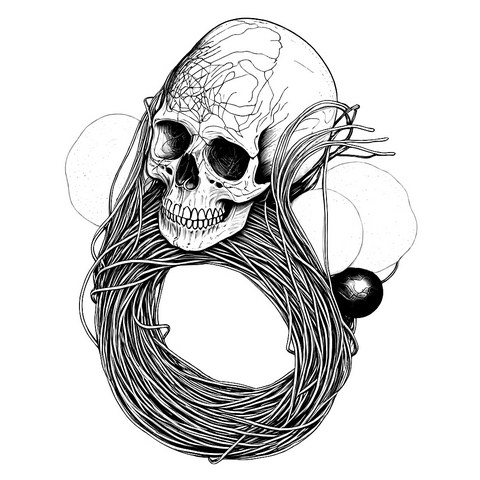 Skull Ring Style R54