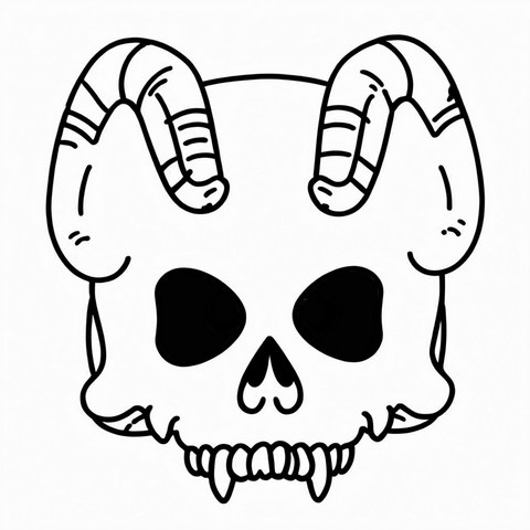 Skull Ring Style R57