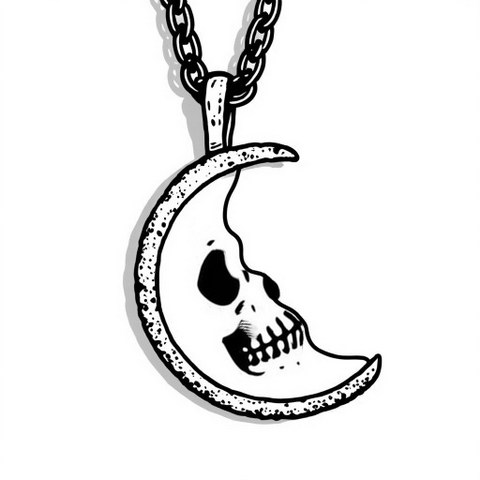 Skull Pendant Style P62