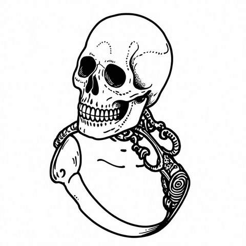 Skull Ring Style R32