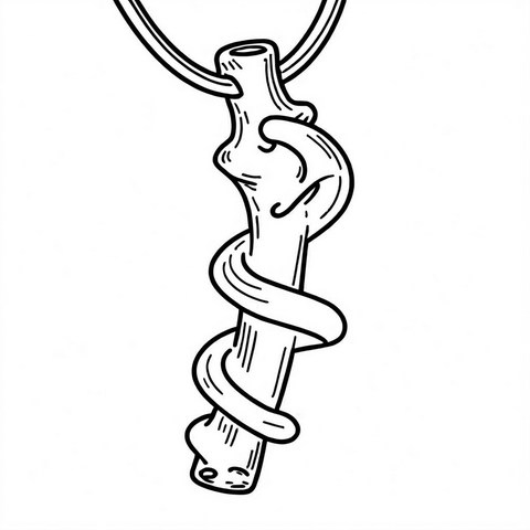 Skull Pendant Style P27