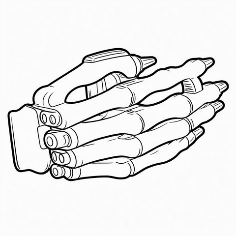 Skull Buckle Style BK3