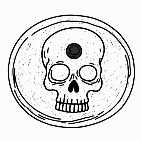 Skull Buckle Style BK5